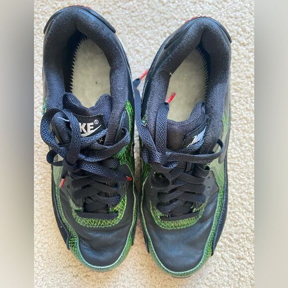 Nike Air Max 90 Green Python men's size 7.5 - Picture 4 of 8